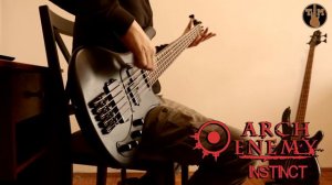 Arch Enemy - Instinct [bass cover] Schecter Stiletto Stealth-5
