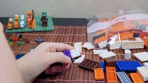 Новые наборы ЛЕГО Майнкрафт! // ЛИСЬЯ ХИЖИНА // Распаковка, сборка, обзор //LEGO Minecraft //часть