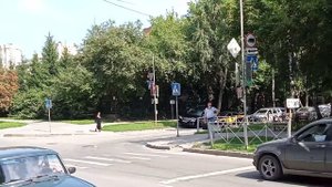 Светофор с обратным отчётом зелёного света до мигающего зелёного (а не до жёлтого)