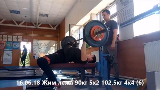 16 06 18 Жим лежа смотреть онлайн