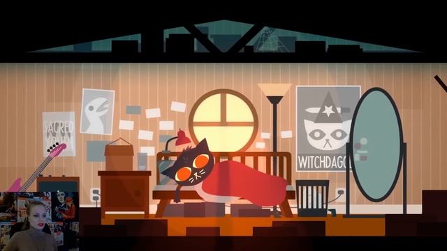 КОТ, КОТОРЫЙ КОШКА ► Night in the woods прохождение игры #1 смотреть онлайн
