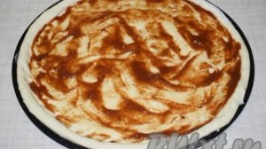 Пицца с лисичками