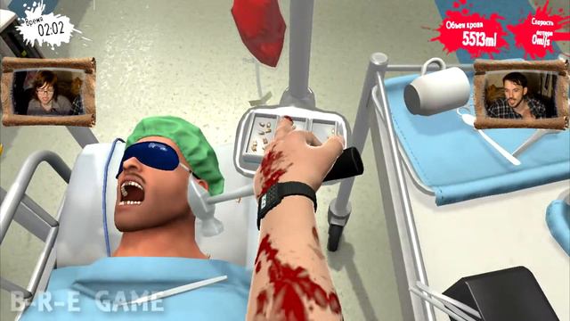 Симулятор хирурга Surgeon Simulator прохождение│ПЕРЕСАДКА ЗУБОВ В КОРИДОРЕ│#11