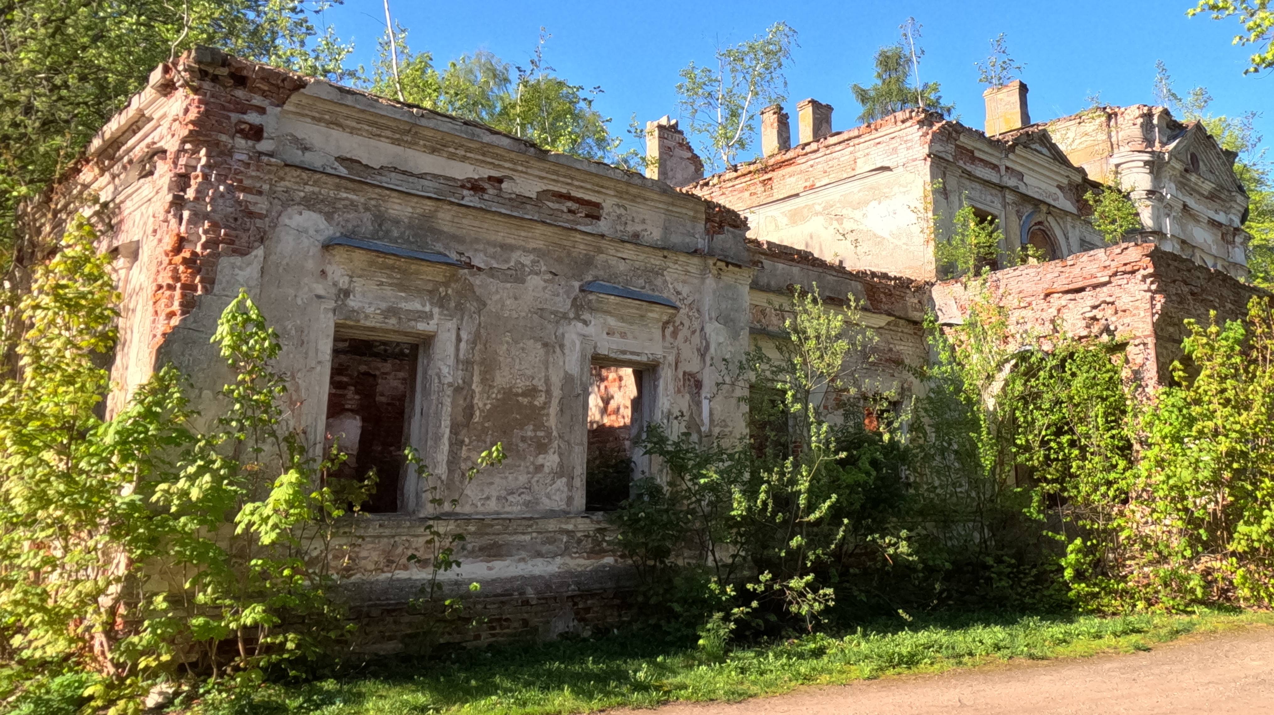 Тут жили дворяне Печковские. Маньково. Смол обл.