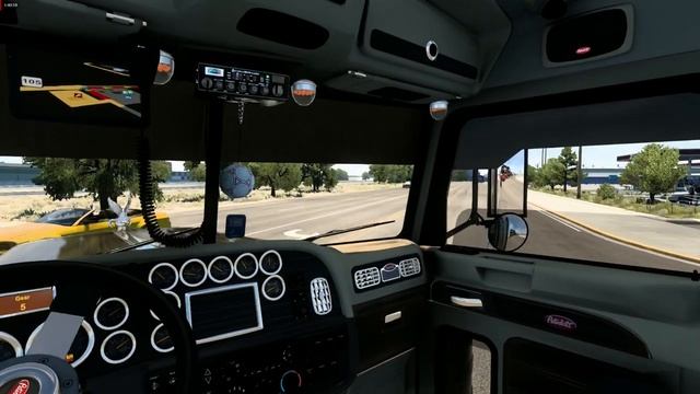 American Truck Simulator v1.47: The Adventure Begins From Texas to Utah with a 53t Cargo Log Stacke смотреть онлайн