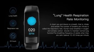 P11 Plus Body Temperature Monitoring Smart Wristband ECG