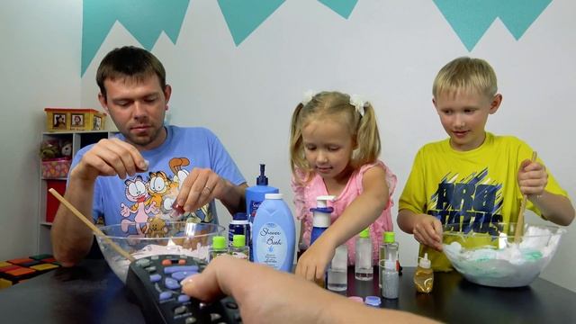 Пауза слайм Новый челлендж с ОГРОМНЫМ слаймом