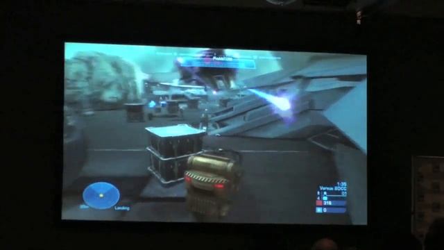 COMIC-CON 2010 Halo Reach Exclusive HD Footage - Forge World Beyond the Canyon, LE Xbox and more.