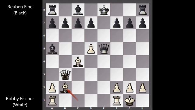 Robert James Fischer vs Reuben Fine - New York (1963) #2 смотреть онлайн