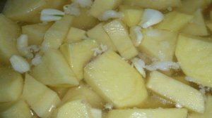 Картофель с рисом тушеный
