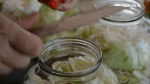 Маринованная капуста со свеклой на зиму