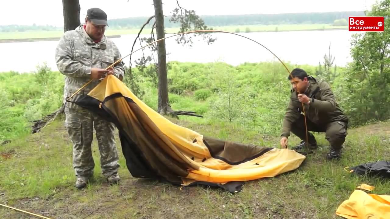 Обзор палатки Памир 3 M Нова Тур смотреть онлайн