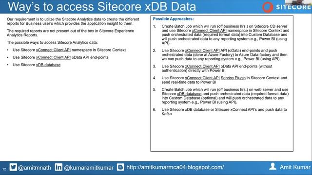 Extend Analytics Reporting with Sitecore xDB Data смотреть онлайн