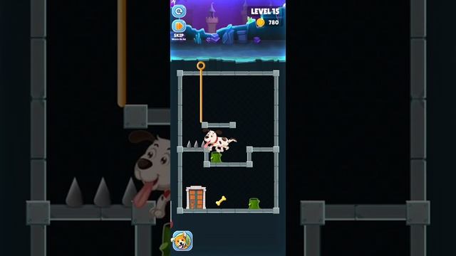 Save the puppy level 15 gameplay solution | Save the puppy by MTS Free Games | Save the puppy game смотреть онлайн