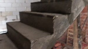 Бетонная лестница своими руками.Дешевле чем деревянная.Concrete stairs with your own hands