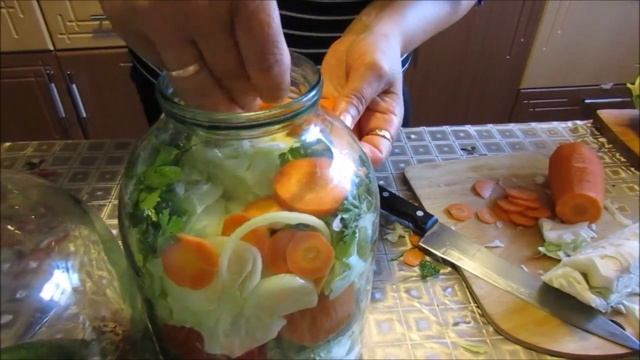 Маринованное ассорти из овощей смотреть онлайн