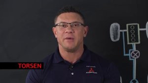 Межосевая и задняя межколесная блокировки дифференциалов внедорожников Mitsubish