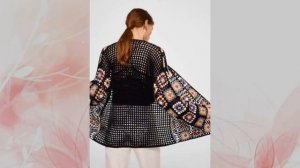 Вяжем красивые и стильные вещи из бабушкиных квадратов.