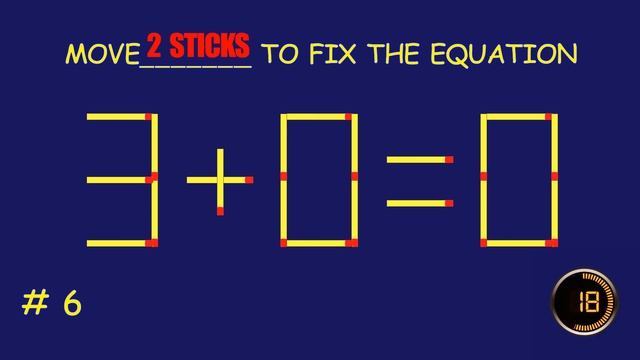 Matchstick Magic 119| Fix by Moving Matchsticks| Can you solve the puzzle? | Logic Matchstick Trick смотреть онлайн
