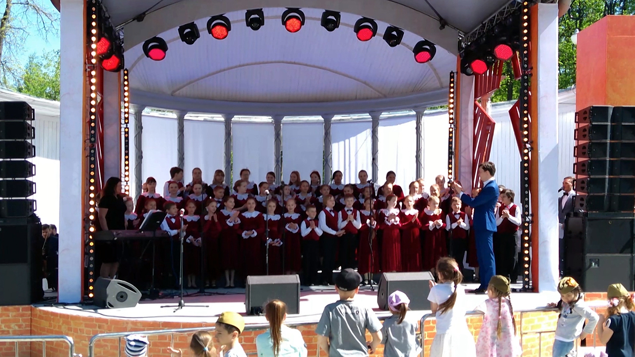 Концерт Большого детского хора им. В. С. Попова. 9 мая 2018 года. смотреть онлайн