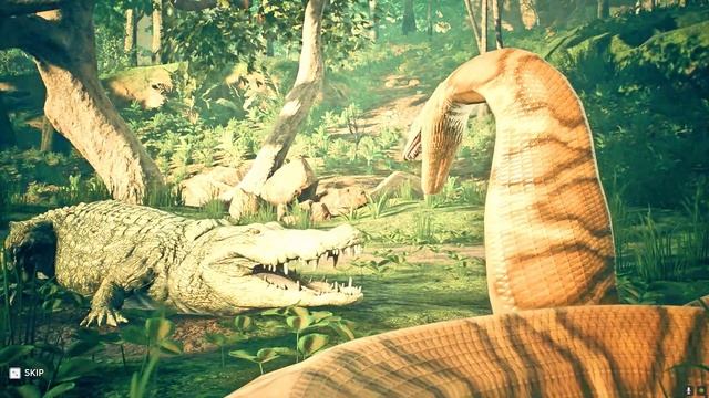 African Rock Python Vs Thorbjarnarson's Crocodile смотреть онлайн