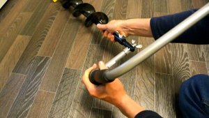 Самый компактный ледобур. Торнадо М2 мини