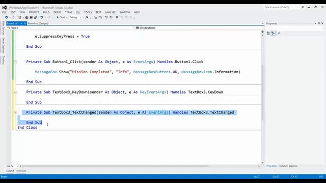 How you can Call a Sub or function by Pressing "Enter Key" - VB.net смотреть онлайн