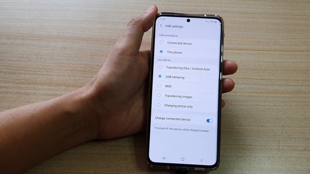 Galaxy S21/Ultra/Plus: How to Set a USB Connection to USB Tethering смотреть онлайн
