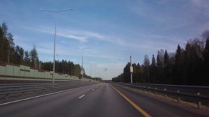 По платной трассе М11 - из Твери в Москву