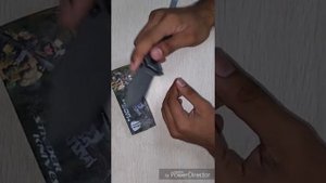 Unboxing strider 313 survival folding knife. Titanium body, 5cr13 Chinese stainless steel blade.
