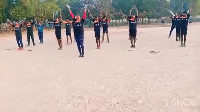 CHANDIDAS DEFENCE ACADEMY army ssc gd kolkata police physical activity and writing exjam trening