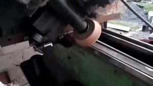 шлифовка станины 1е61м кустарным способом