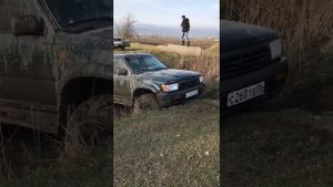 УАЗ Хантер и Тойота 4ранер