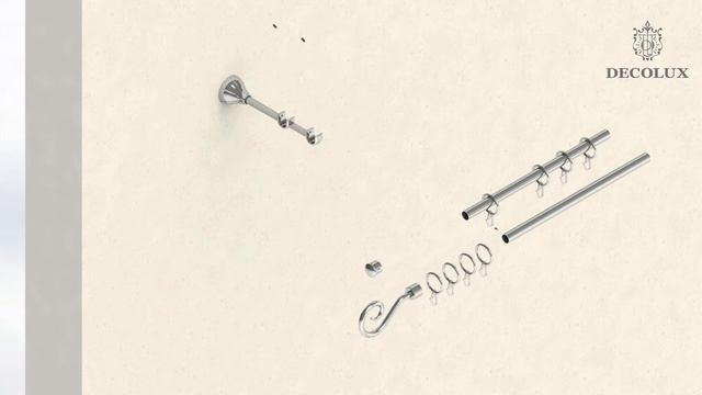 Монтаж двухрядного стенового карниза Артик смотреть онлайн