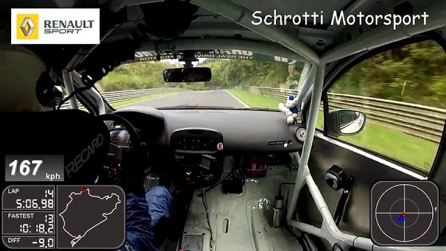 VLN 2014 Lauf 9 Renault Clio Cup IV Nürburgring-Nordschleife смотреть онлайн