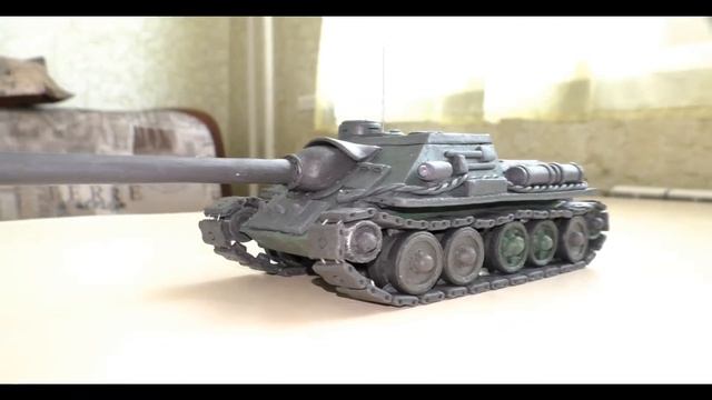 СУ-100 из пластилина (вторая часть) смотреть онлайн