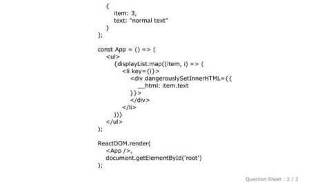 HTML : react use dangerouslySetInnerHTML to render json with html tags