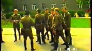 Кёттен, весна 1991 года. Военные сборы.