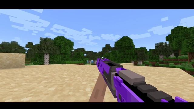 3d Gun Project Homeland Addon in Minecraft PE