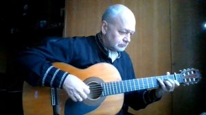 Амурские волны (старинный вальс) на гитаре