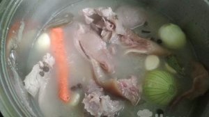 Холодец из свиной рульки и ушей