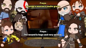 Norse Gods react to kratos || God of War Ragnarök || - Gacha React