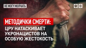 Методички смерти: ЦРУ натаскивает укронацистов на особую жестокость
