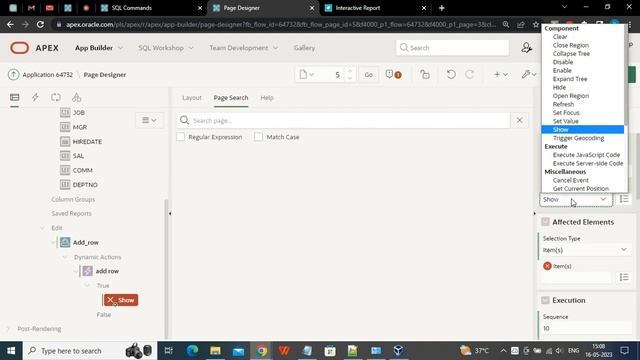 Interactive Grid Report add delete button || Custom add row, delete row button on IG in  oracle ape