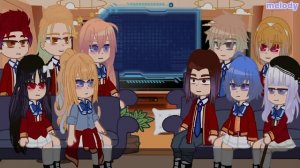 реакция класс превосходства на тик ток//🥝react classroom of the elite //🥝 1/2 часть