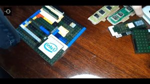 Собираем ПК из лего и картона.