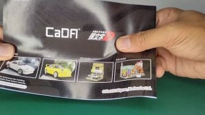 (Not Original LEGO !!!) Unboxing CaDA Bricks C55018W - Toyota AE86 Trueno Initial D (Easy Mode)