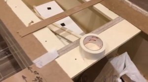 Делаем шаблон для столешницы П образной, с галтельным плинтусом