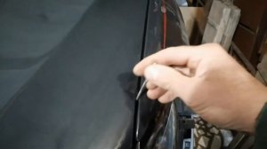 Jeep Compass 2019г. ремонт, сварка алюминиевого капота , вытяжка передней части