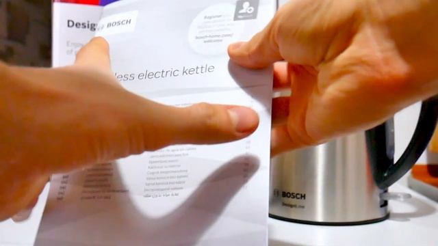 Электрочайник BOSCH TWK3P420